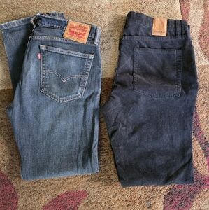 Bundle Men's Jeans- Levi's And Goodiellow